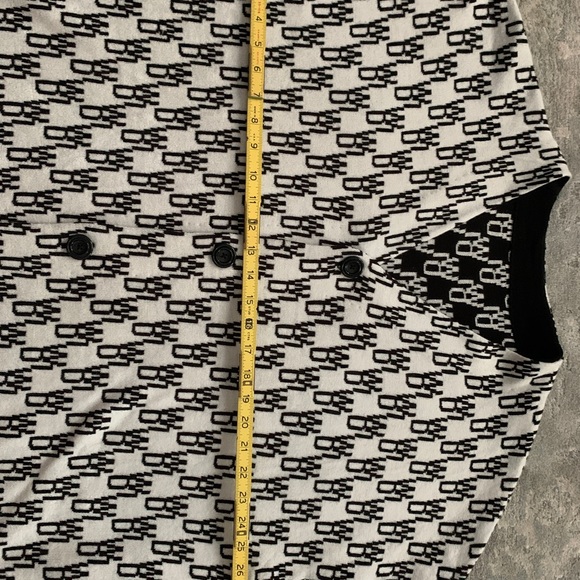 WE11DONE Off White WD1 Cardigan- Ivory: Size Medium: this may be a sample. - Picture 13 of 14